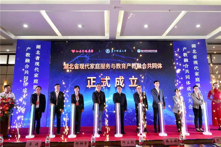 湖北省现代家庭服务与教育产教融合共同体在知音传媒集团成立